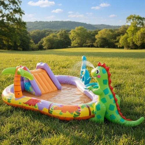Piscine gonflable dinosaure - gonflable,